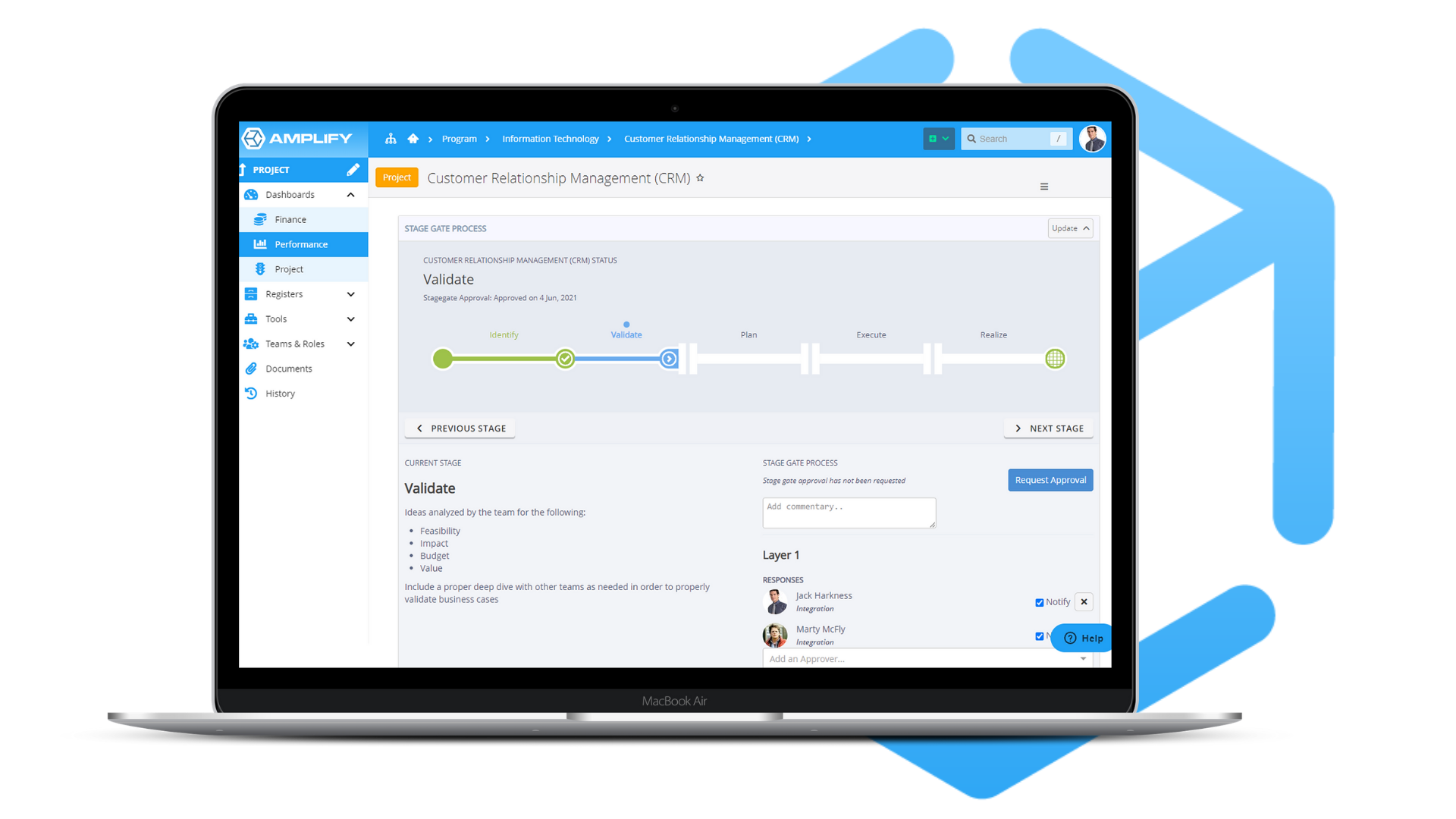 screenshot of Amplify Strategy Execution